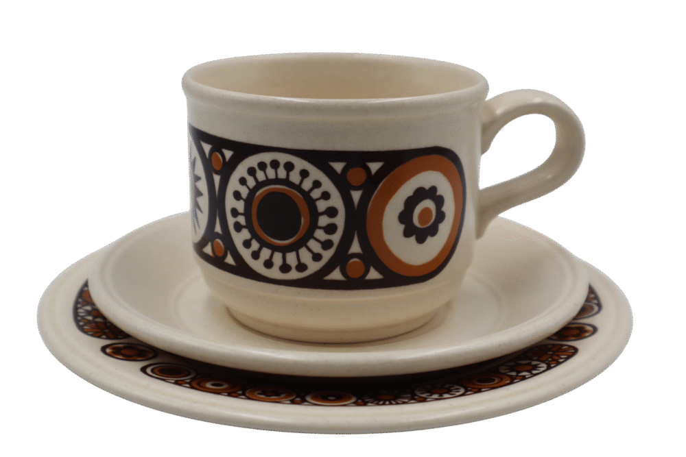 staffordshire-potteries-kiln-craft=teacup-saucer-plate